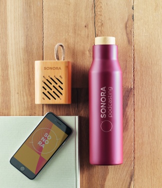 Logo trade mainoslahjat ja liikelahjat kuva: Langaton 3W bambukaiutin