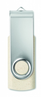 Logotrade mainoslahjat kuva: Vehnäolki PP 50/50 USB 16GB