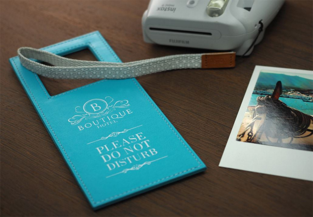 Logo trade mainoslahjat ja liikelahjat kuva: Hotellin oviripustin 1110119