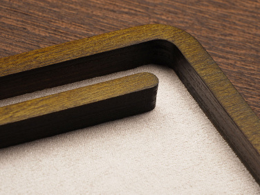 Logo trade mainoslahja kuva: Puinen työpöydän järjestäjä 1818121