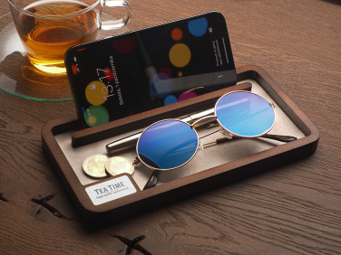 Logotrade mainoslahja tuotekuva: Puinen työpöydän järjestäjä 1818121