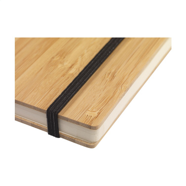 Logo trade mainostuote kuva: Bamboo Journal Naked Spine Paper Notebook A5