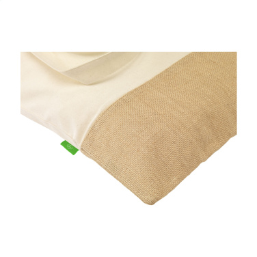 Logotrade liikelahja mainoslahja kuva: Combi Organic Shopper (160 g/m²) pussi