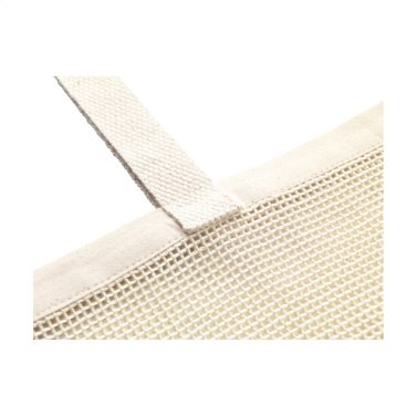 Logotrade liikelahjat mainoslahjat tuotekuva: Natura Organic Mesh Shopper (180 g/m²) ostoskassi