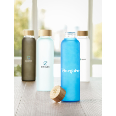 Logo trade mainoslahjat tuotekuva: Frosty Glass Bottle 550 ml juomapullo