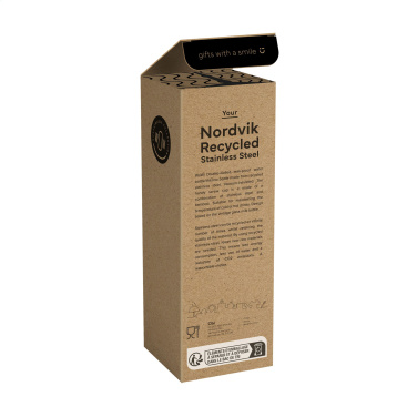 Logotrade mainostuotet kuva: Nordvik RCS Recycled Steel 500 ml juomapullo