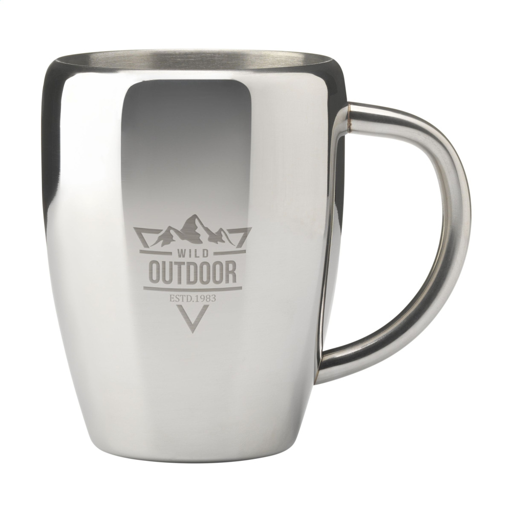 Logo trade mainoslahjat tuotekuva: SteelMug RCS kierrätettyä terästä 220 ml