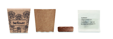 Logotrade liikelahjat mainoslahjat tuotekuva: Auringonkukan kasvatussarja