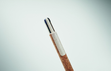 Logo trade mainostuotet tuotekuva: 4-värinen mustekynä korkkia