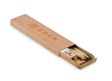 Logo trade liikelahja mainoslahja tuotekuva: Kirjoitussetti pahvilaatikossa