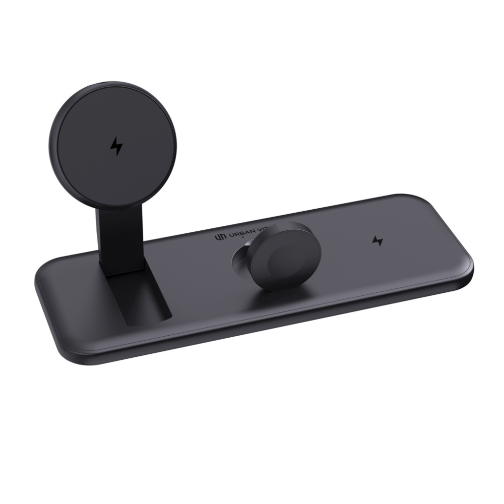 Logo trade liikelahjat mainoslahjat kuva: Urban Vitamin Torrance 3 in 1 magneettinen 15 W laturi