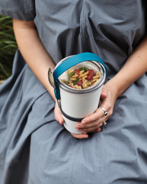 Logo trade liikelahjat mainoslahjat kuva: Musta+Blum Original lounaslaatikko