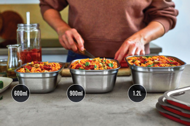 Logo trade liikelahja kuva: Black+Blum 3-osainen ateriarasiasetti – S, M, L