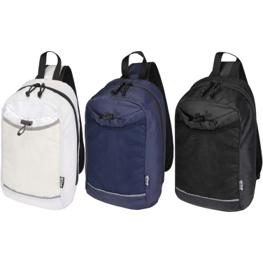 Logo trade mainostuote kuva: Nomad 6 litran GRS-kierrätetystä materiaalista valmistettu crossbody-nesteytyslaukku