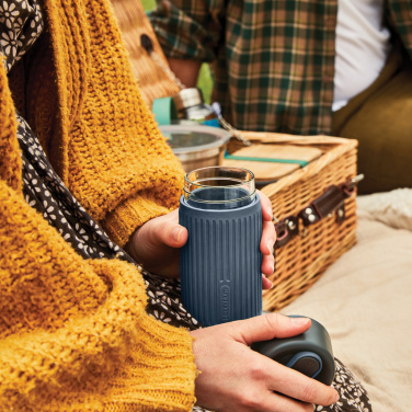 Logo trade liikelahjat tuotekuva: Black+Blum lasinen matkakuppi 340 ml