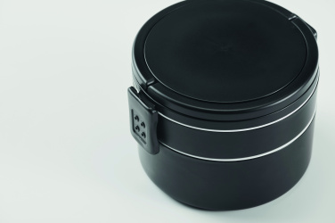 Logo trade mainoslahja kuva: Kaksikerroksinen lounasrasia