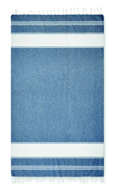 Logotrade mainoslahjat ja liikelahjat tuotekuva: Rantakassi hamam-pyyhkeellä