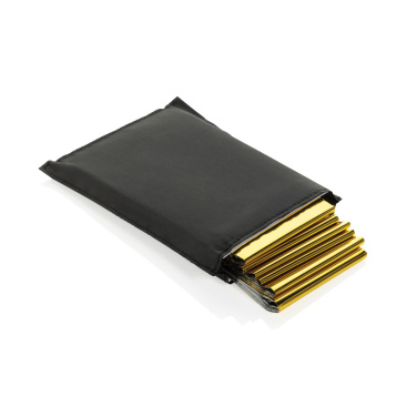 Logo trade mainostuote kuva: Solra hätäpeite RCS-kierrätetystä RPET-pussissa