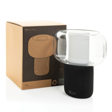 Logotrade mainostuote tuotekuva: Lux RCS -kierrätysmuovinen 10W kaiutinvalaisin