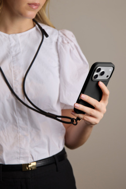 Logotrade mainoslahjat ja liikelahjat tuotekuva: VINGA Baltimore RCS -puhelinranneke latauskaapelilla