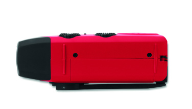 Logotrade mainostuote tuotekuva: Radio SOS LED-taskulampulla