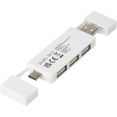 Logotrade reklaminės dovanos nuotrauka: Mulan dvigubas USB 2.0 šakotuvas