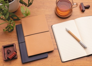 Logotrade reklaminiai produktai nuotrauka: Modernus prabangus minkštu viršeliu A5 nešiojamasis kompiuteris