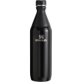 Stanley All Day Slim 600 ml vandens buteliukas, Blizganti juoda