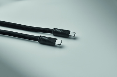 Logotrade reklaminės dovanos nuotrauka: 60 W įkrovimo ir duomenų dirželis