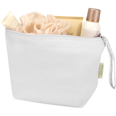 Logotrade firminės dovanos nuotrauka: „Odisha“ 180 g/m² OCS ekologiškas didelis aksesuarų maišelis, 3 l