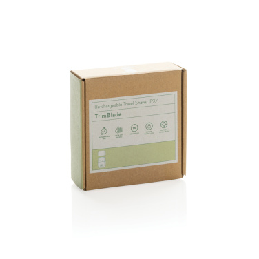 Logotrade dovana nuotrauka: Įkraunamas „TrimBlade“ kelioninis skustuvas IPX7