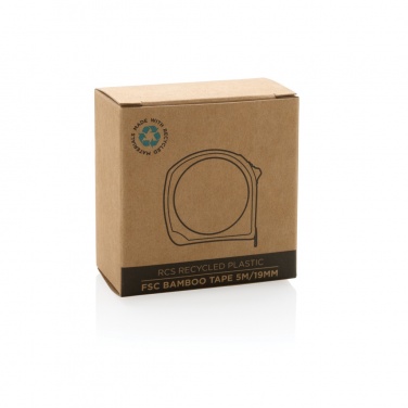 Logotrade korporatīvās dāvanas foto: RCS pārstrādāta plastmasas bambusa lente 5M/19mm