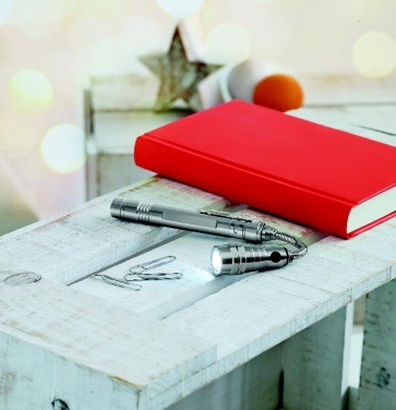 Logotrade korporatīvās dāvanas foto: Pagarināms kabatas lukturītis