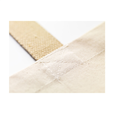 Logotrade biznesa dāvanas foto: Džutas kanvas Shopper maisiņš (320 g/m²).