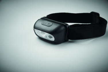 Logotrade Ideja dāvanas foto: Uzlādējams LED lukturis ar galvu