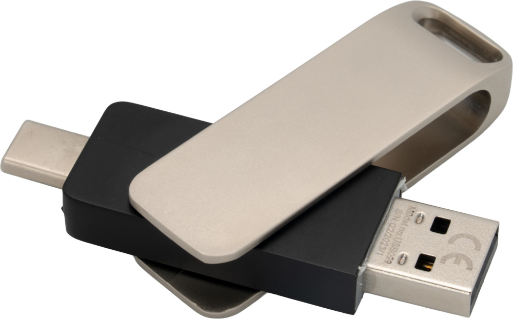 Logotrade ziemassvētku dāvanas foto: Metāla USB zibatmiņa