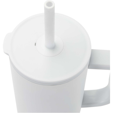 Logotrade biznesa dāvanas foto: Brady 900 ml RCS sertificēta izolēta glāze ar silikona salmiņu