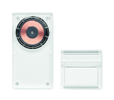 Logotrade Ideja dāvanas foto: Akrila bezvadu lādētājs 15W