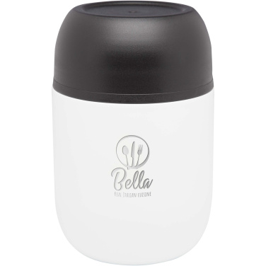 Logotrade dāvanas foto: Supo 480 ml dubultsienu pārstrādāta nerūsējošā tērauda pusdienu katls