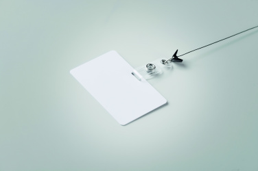 Logotrade korporatīvās dāvanas foto: Šņorziņš ar nozīmīti 54 x 86 mm