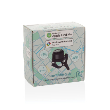 Logotrade Ideja dāvanas foto: Velosipēdu meklētājs Divkāršs RCS velosipēda zvaniņš ar atrašanās vietas noteikšanas funkciju visā pasaulē