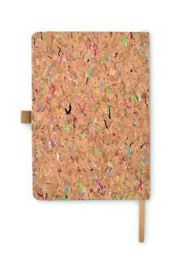Лого трейд pекламные продукты фото: A5 cork coloured notebook