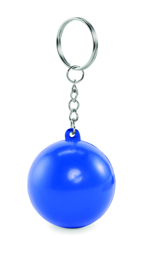 Лого трейд pекламные cувениры фото: PU ball shape key ring
