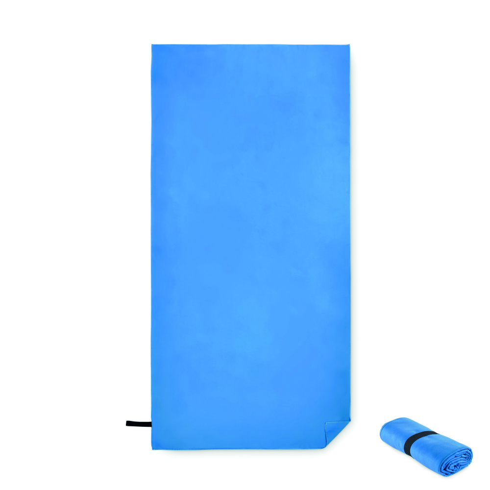 Логотрейд pекламные подарки картинка: Double sided microfibre towel