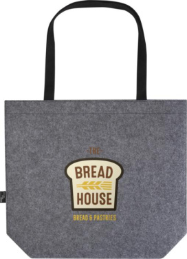 Лого трейд pекламные подарки фото: Felta эко-сумка с ластовицей на 20 л из фетра, переработанного по стандарту GRS