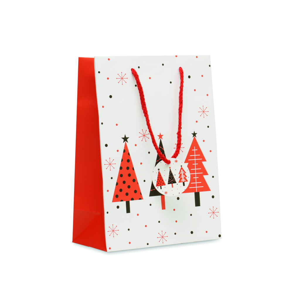 Логотрейд pекламные cувениры картинка: Gift paper bag medium