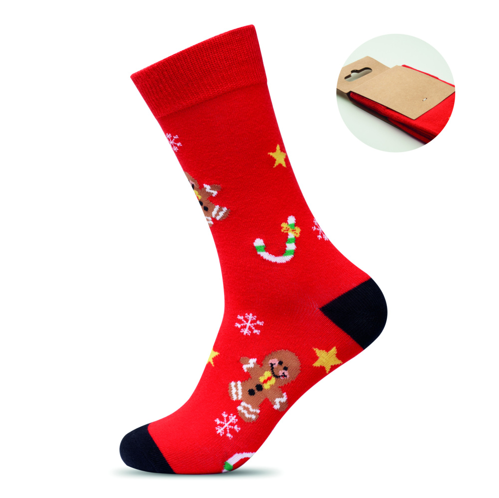 Лого трейд pекламные продукты фото: Pair of Christmas socks L