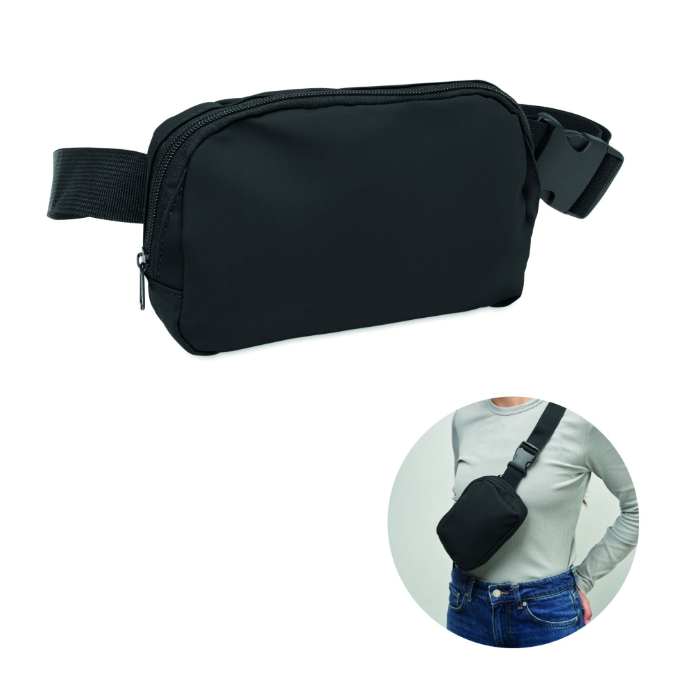 Логотрейд pекламные подарки картинка: Waist bag in 210D polyester