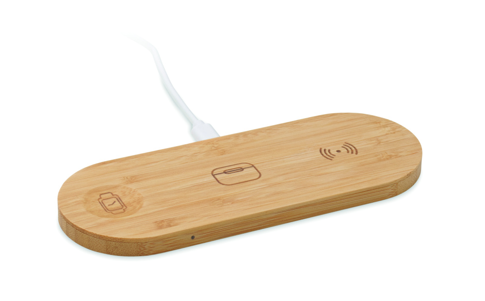 Лого трейд бизнес-подарки фото: 3 in 1 15W wireless charger