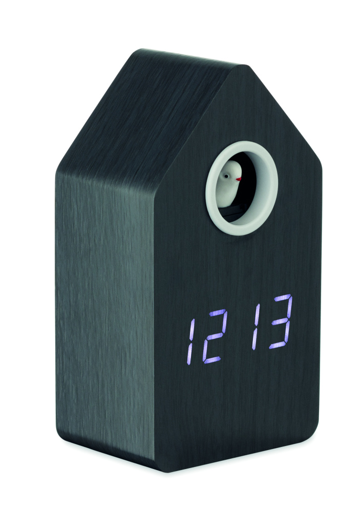 Логотрейд pекламные продукты картинка: MDF cuckoo alarm clock